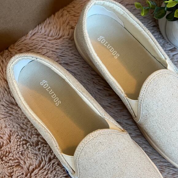 NEW Soludos Bondi Wave Embroidered Slip On Sneakers Size: 9.5 - Picture 7 of 14
